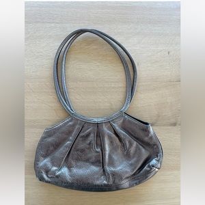 Ply New York Metallic Over The Shoulder Purse